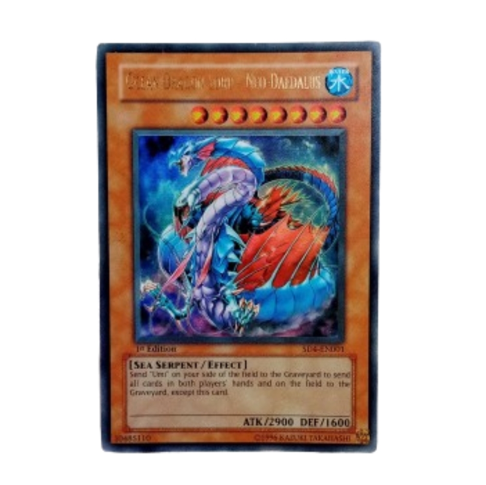Yu-Gi-Oh Ocean Dragon Lord Neo-Daedalus SD4-EN001 1st Edition